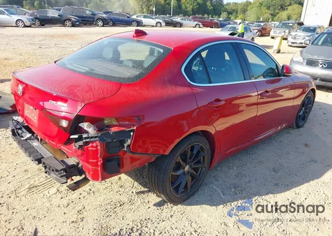 2019 Alfa Romeo Giulia Rwd from USA, damaged, VIN ZARFAMAN8K7599027